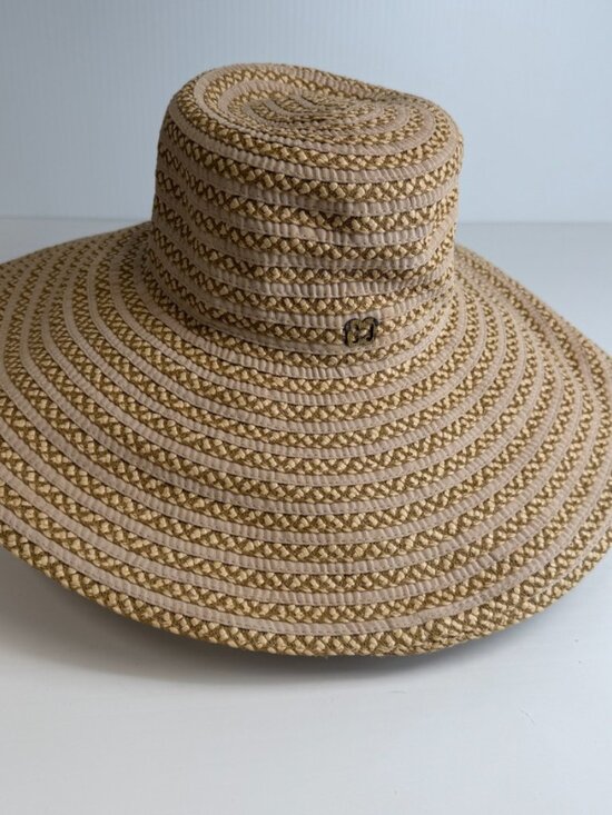 Eric Javits Hat Women One Size Floppy Wide Sun Beach Resort Cruise UPF Core Ex main image 12